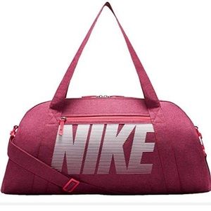 NIKE RUSH PINK/WHITE GYM BAG